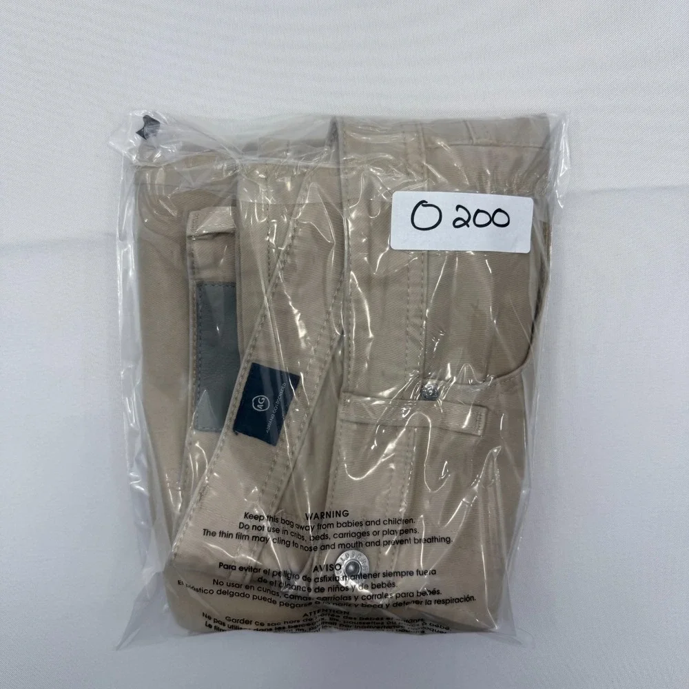 AG Jeans The Everett‎ Slim Straight Pants Mens 34x28 Tan 5-Pocket Stretch Casual